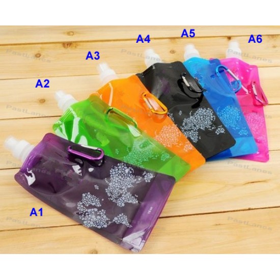 Foldable Water Bottles  - Normal 480ml