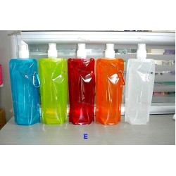 Foldable Water Bottles  - Plain 480ml