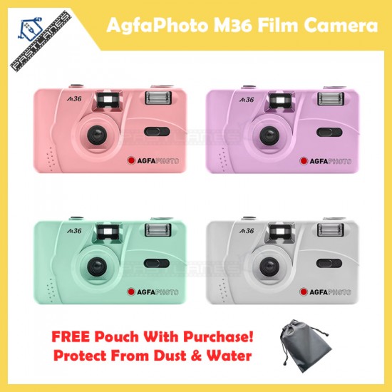 AgfaPhoto M36 Film Camera + FREE Pouch