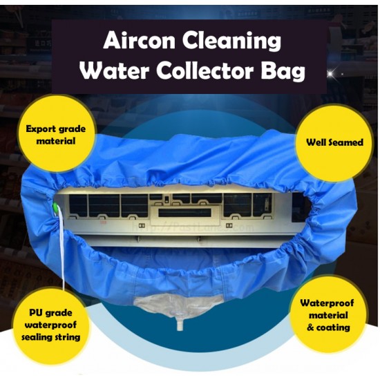Aircon Cleaning Water Collector Bag With Pipe
