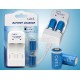 Caiul CR2/CR123 Charger + 1 Pair Rechargeable Batteries