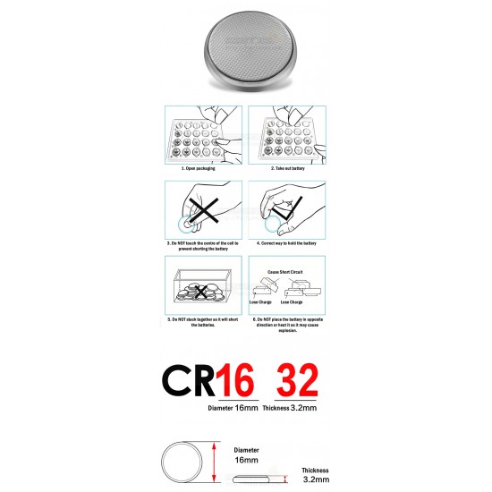 Panasonic CR2032 Industrial Button Battery