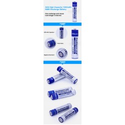 Doublepow AAA High Capacity 1250mAh NiMH Rechargeable Battery