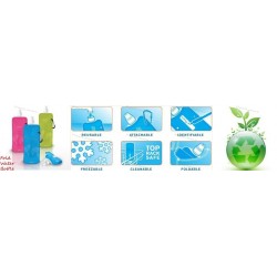 Foldable Water Bottles  - Normal 480ml
