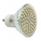 60 LEDs White Bulb GU10