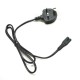 UK Plug Power Cable (2 Round Pins)