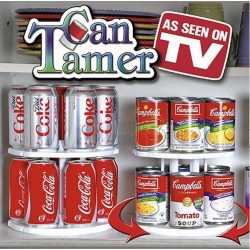 Can Tamer Rotating Can Food And Drink Organizer