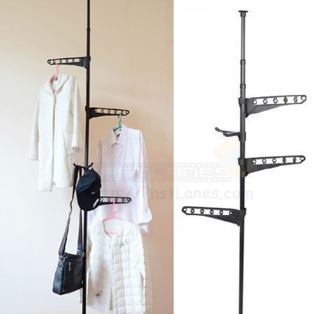 Cloth Rack Pole Placement Cloth Rack Pole