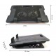Laptop Adjustable Height Cooling Pad [2 Fans] 