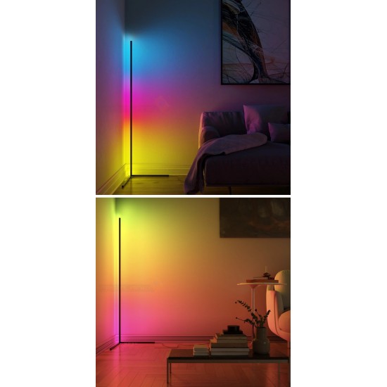 Tuya RGB Wall Corner Standing Lamp