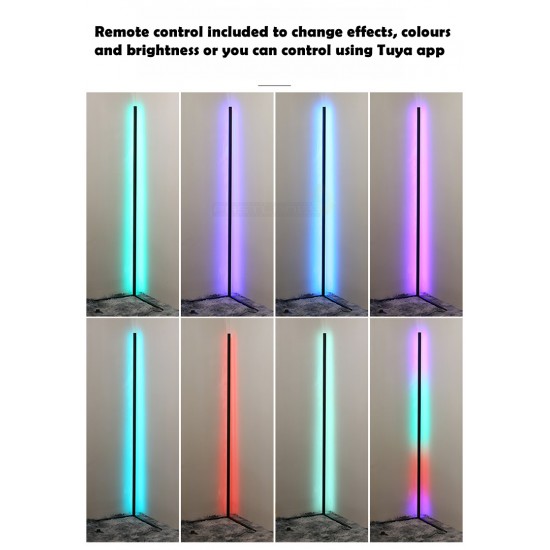 Tuya RGB Wall Corner Standing Lamp