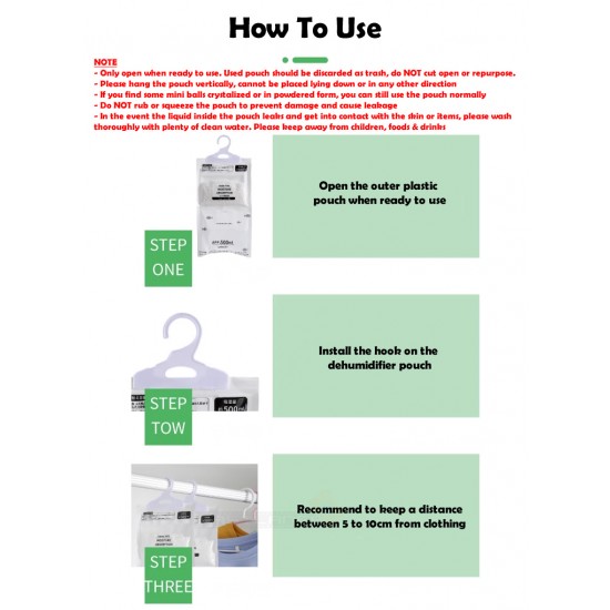 Dehumidifying Pouch