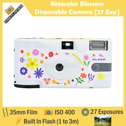 Reto Retocolor Blossom Disposable Camera With Pre-Exposed Patterns [27 Exp]