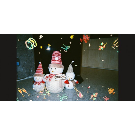 Reto Retocolor Cheers Disposable Camera With Pre-Exposed Patterns [27 Exp]