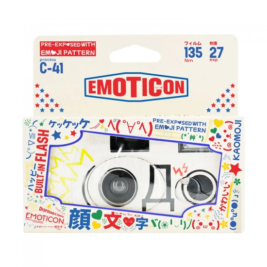 Reto Retocolor Emoticon Disposable Camera With Pre-Exposed Patterns [27 Exp]
