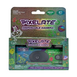 Reto Retocolor Pixelate Disposable Camera With Pre-Exposed Patterns [27 Exp]