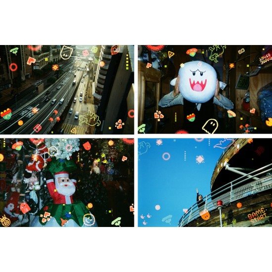 Reto Retocolor Pixelate Disposable Camera With Pre-Exposed Patterns [27 Exp]