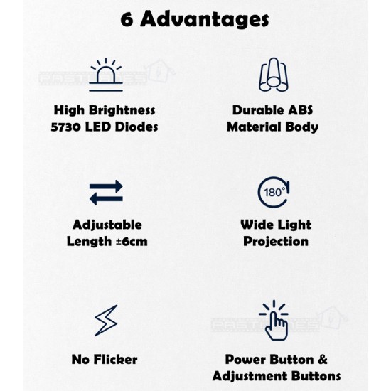 USB Fish Tank LED Light Bar