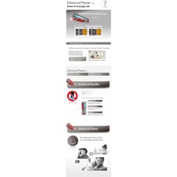 Fujitsu Universal Power AA Alkaline Anti Leak Battery [4pcs]