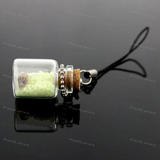 Glowing Star Sand Seashell Wishing Bottle