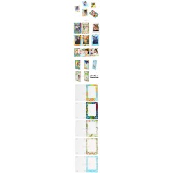 Acrylic Magnetic Mini Photo Pattern Frame [1 Slot]