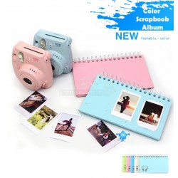 Color Scrapbook Album For Instax Mini Film
