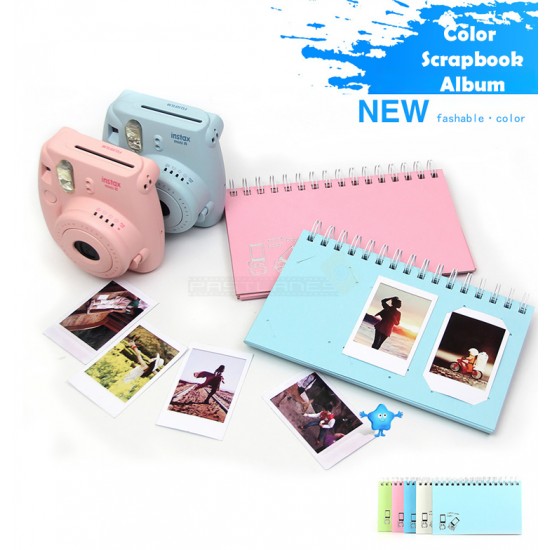 Color Scrapbook Album For Instax Mini Film