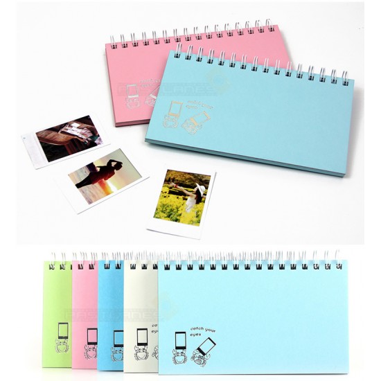 Color Scrapbook Album For Instax Mini Film