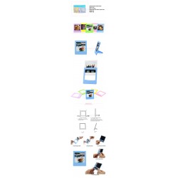 Color Square Frame Stand [1 Slot]