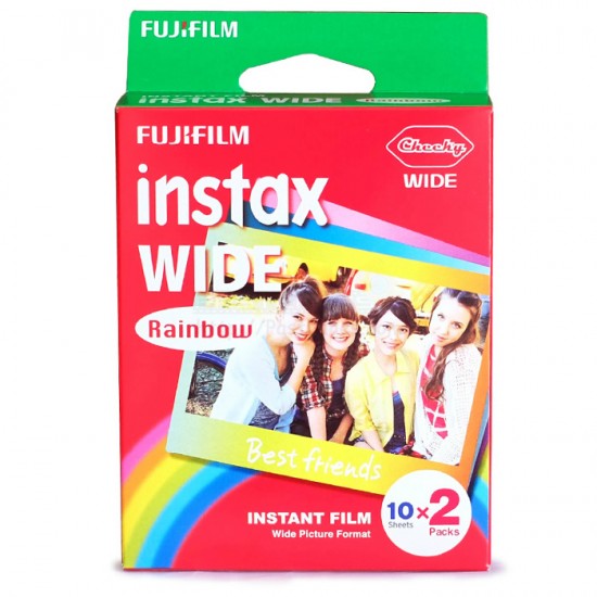 Fujifilm Instax Wide Film (Rainbow)