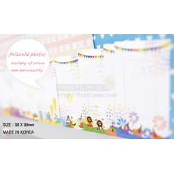 Instax Film Skin Sticker (Animal Circus) [Mini Film]