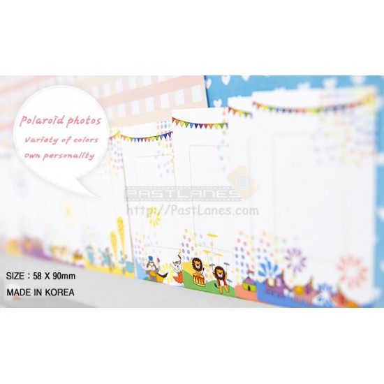 Instax Film Skin Sticker (Animal Circus) [Mini Film]