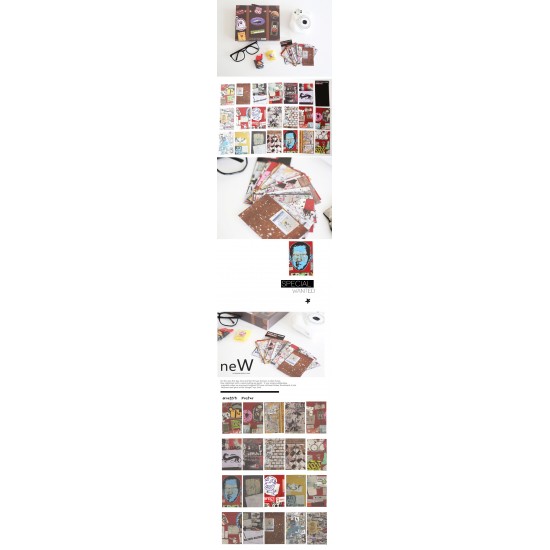 Instax Film Skin Sticker (Graffiti Poster) [Mini Film]