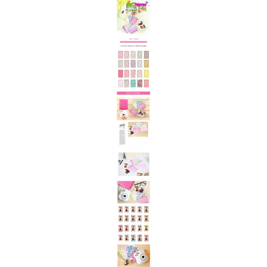 Instax Film Skin Sticker (Lovely Candy) [Mini Film]