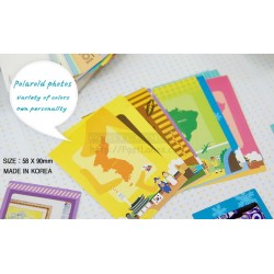 Instax Film Skin Sticker (World Travel) [Mini Film]