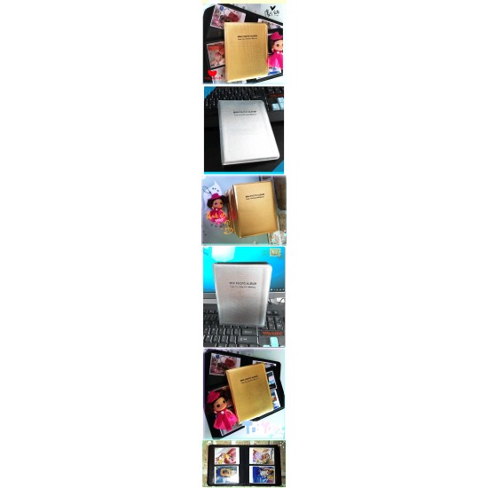 Gold/Silver Album For Instax Mini Film [64 Slots]