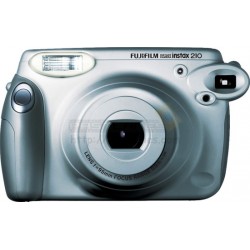Fujifilm Instax 210 Wide Polaroid Camera (Silver Wedding Edition) + Mystery Gift