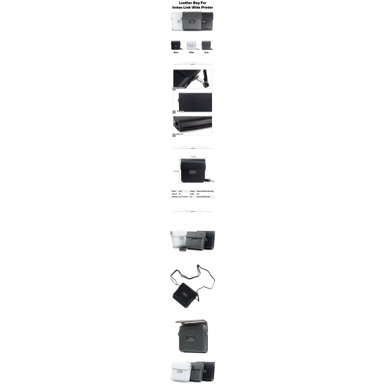 Leather Bag For Instax Link Wide