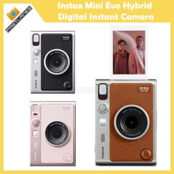 Instax Mini Evo Hybrid Digital Instant Camera (Black) Instax Mini Evo Hybrid Digital Instant Camera (Black)