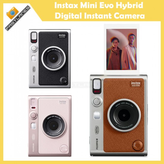 Instax Mini Evo Hybrid Digital Instant Camera (Gentle Rose) Instax Mini Evo Hybrid Digital Instant Camera (Gentle Rose)