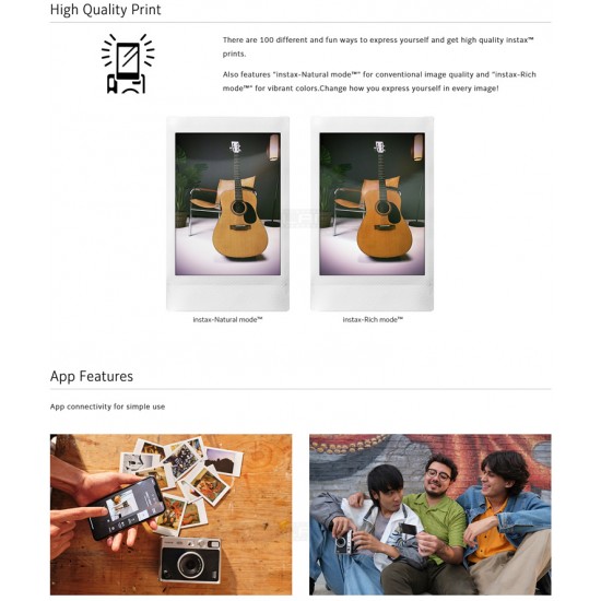 Instax Mini Evo Hybrid Digital Instant Camera (Gentle Rose) Instax Mini Evo Hybrid Digital Instant Camera (Gentle Rose)