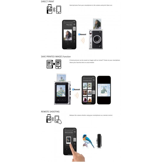 Instax Mini Evo Hybrid Digital Instant Camera (Gentle Rose) Instax Mini Evo Hybrid Digital Instant Camera (Gentle Rose)