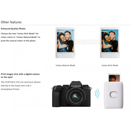 Instax Mini Link 2 Smartphone Photo Printer (Soft Pink)