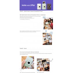 Instax LiPlay Hybrid Camera & Smartphone Photo Printer (Blush Gold) Instax LiPlay Hybrid Camera & Smartphone Photo Printer (Blush Gold)