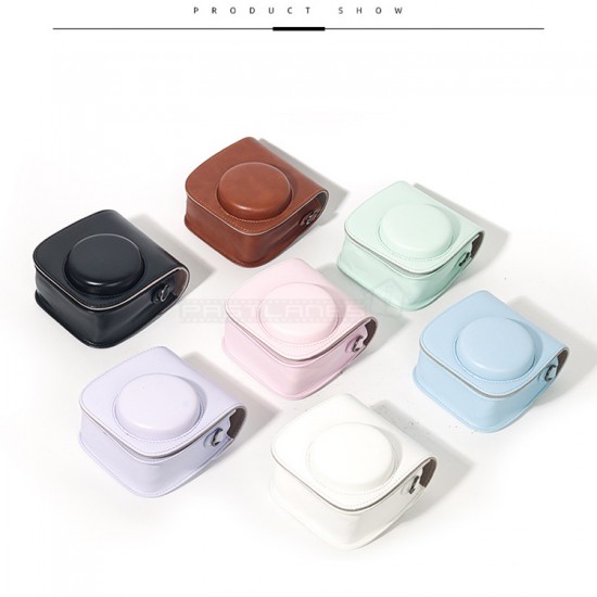 Leather Bag For Instax Mini 12, Mini 11, Mini 9, Mini 8 Instant Camera