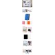 Magnetic Acrylic Square Photo Frame [1 Slot]