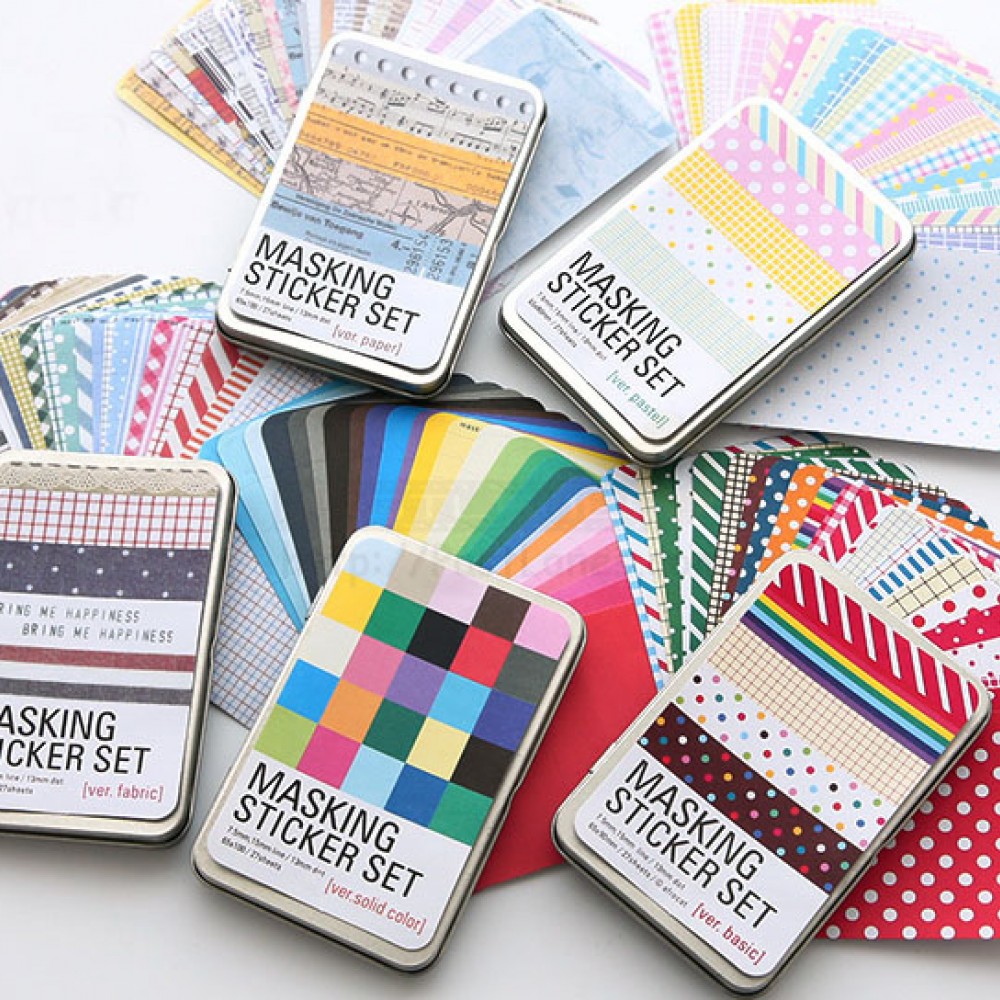 Masking Sticker Set [27 Sheets]