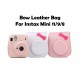 Instax Mini 11 Bow Leather Bag