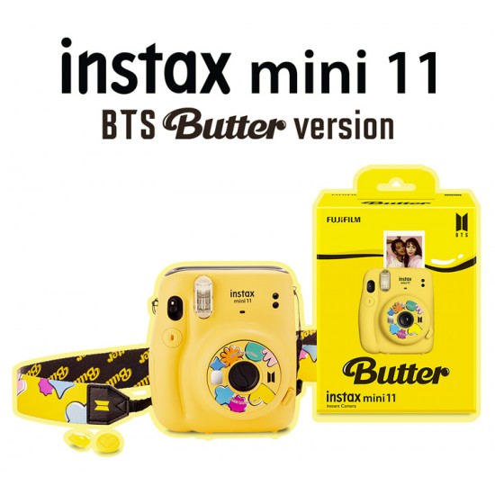 Fujifilm Instax Mini 11 BTS Butter Instant Camera