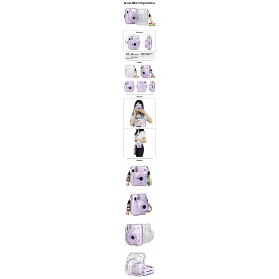Instax Mini 11 Crystal Case